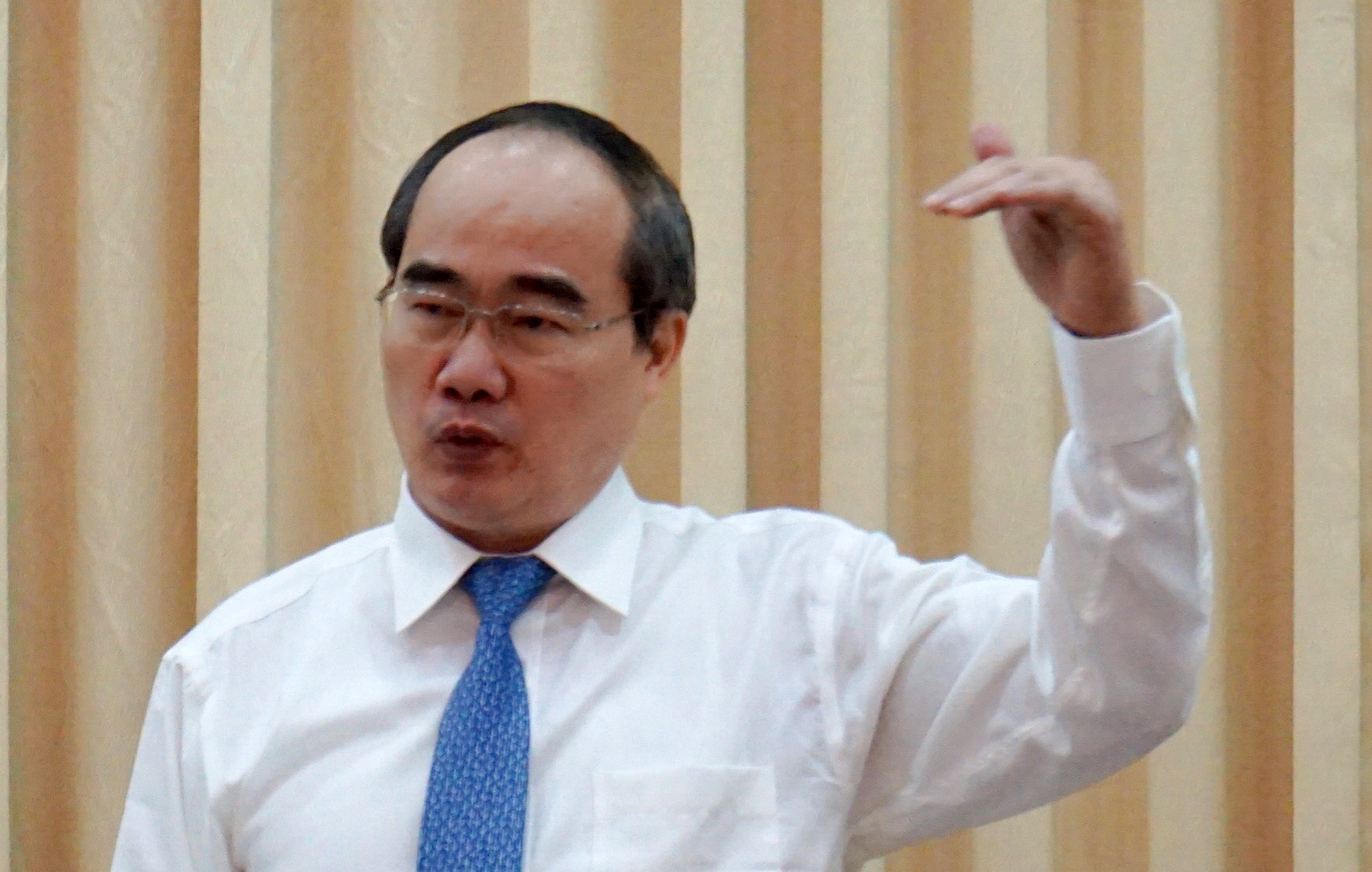 Bi thu Nguyen Thien Nhan: Khoi nghiep la phai ban duoc chat xam hinh anh