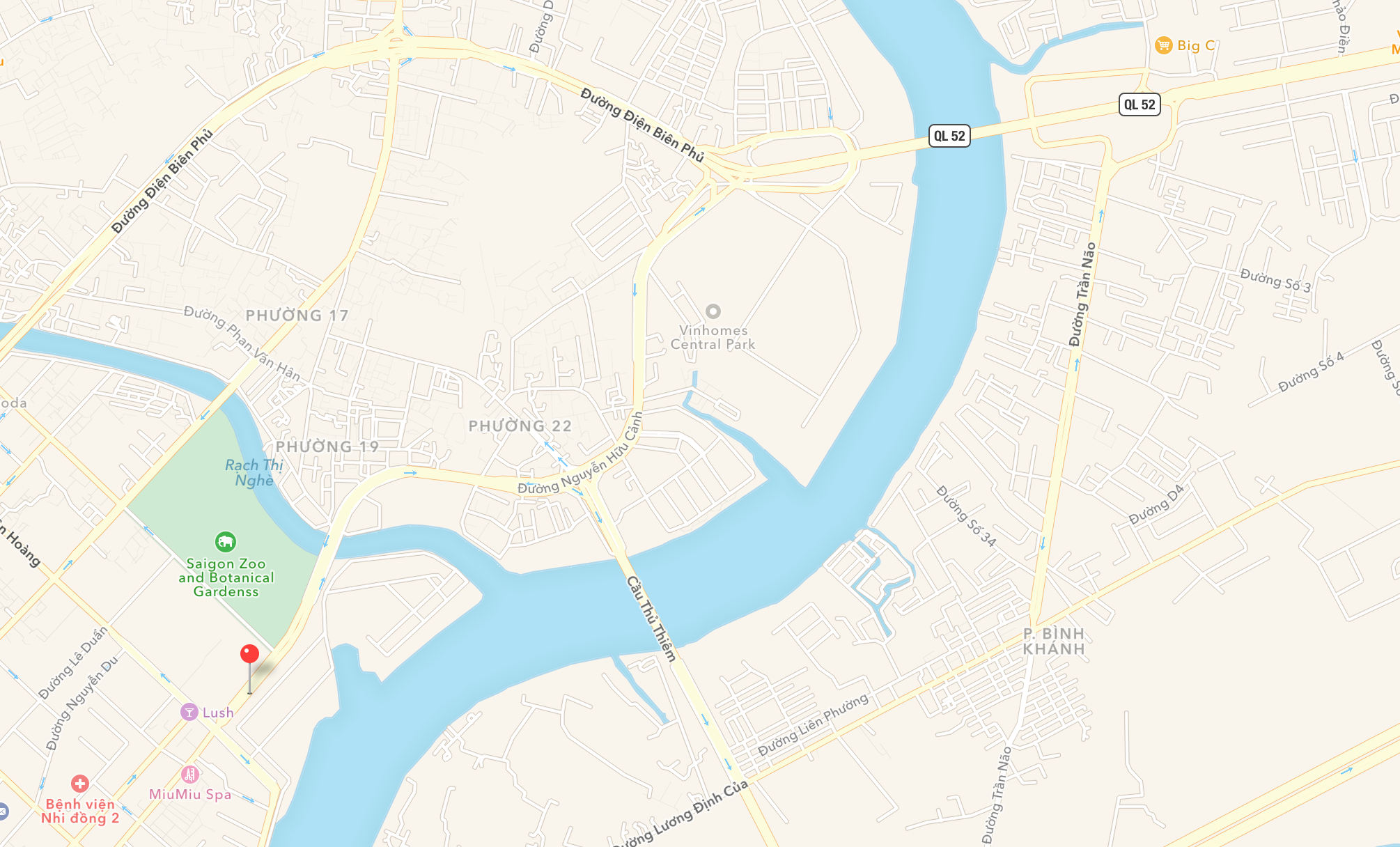 nâng cấp đường Nguyễn Hữu Cảnh để chống ngập ảnh 3 nang cap duong Nguyen Huu Canh de chong ngap anh 3