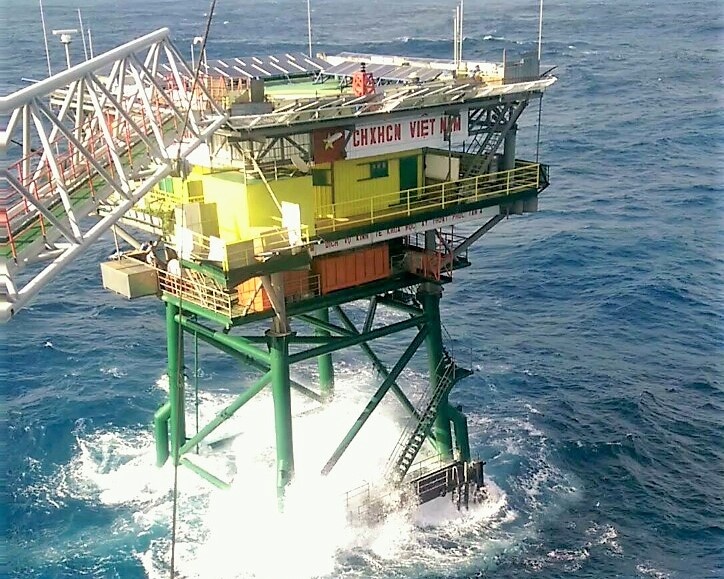 Bão Tembin qua nhà giàn DK! ảnh 4 Bao Tembin qua nha gian DK! anh 4