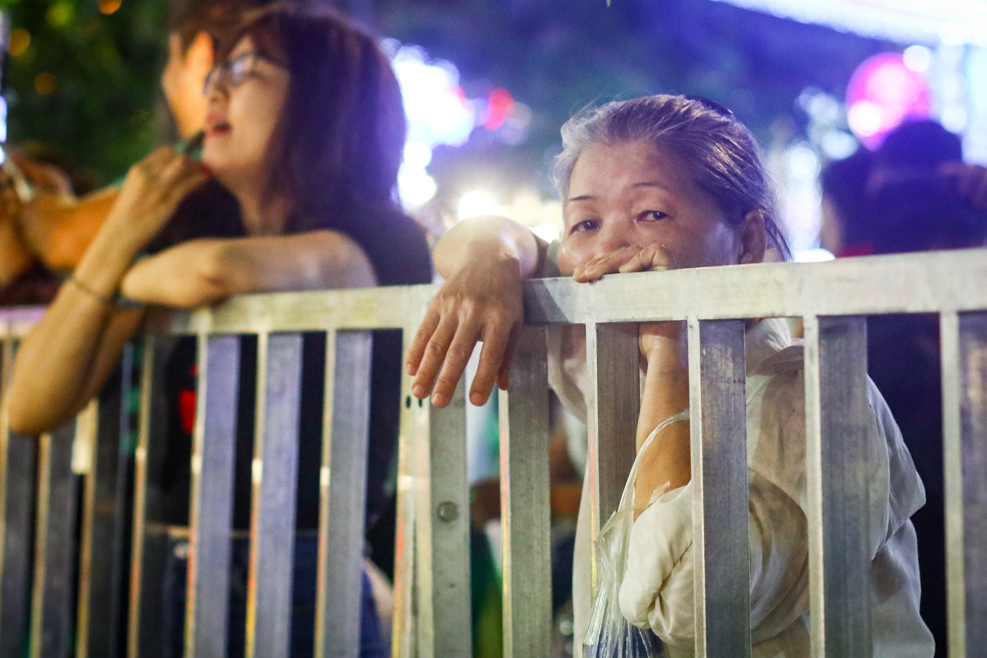 Nuoi tiec duong hoa Nguyen Hue bi dep bo dem be mac hinh anh