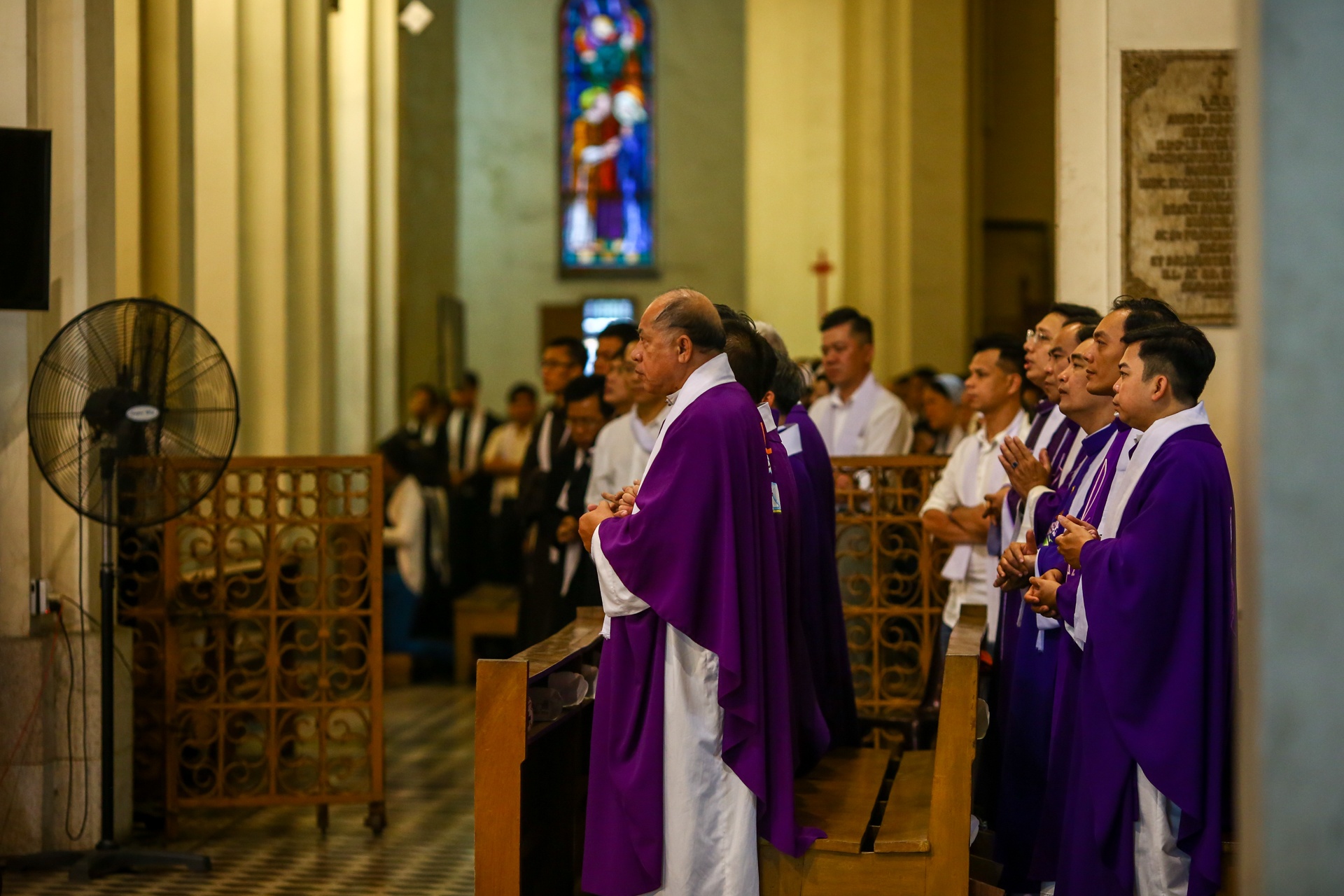 thanh le duc tong phaolo luc rang sang tai nha tho duc ba anh 10