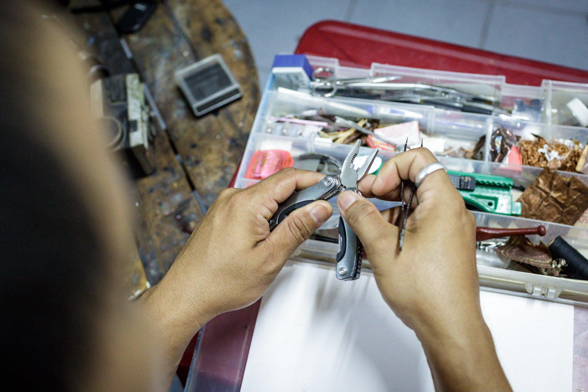 can canh nhung mo hinh sieu nho cua nghe nhan o sai gon anh 7