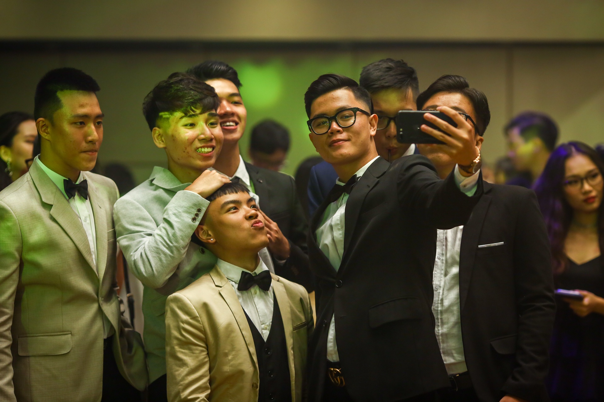 dem chia tay cua hoc sinh truong Trung Vuong anh 8