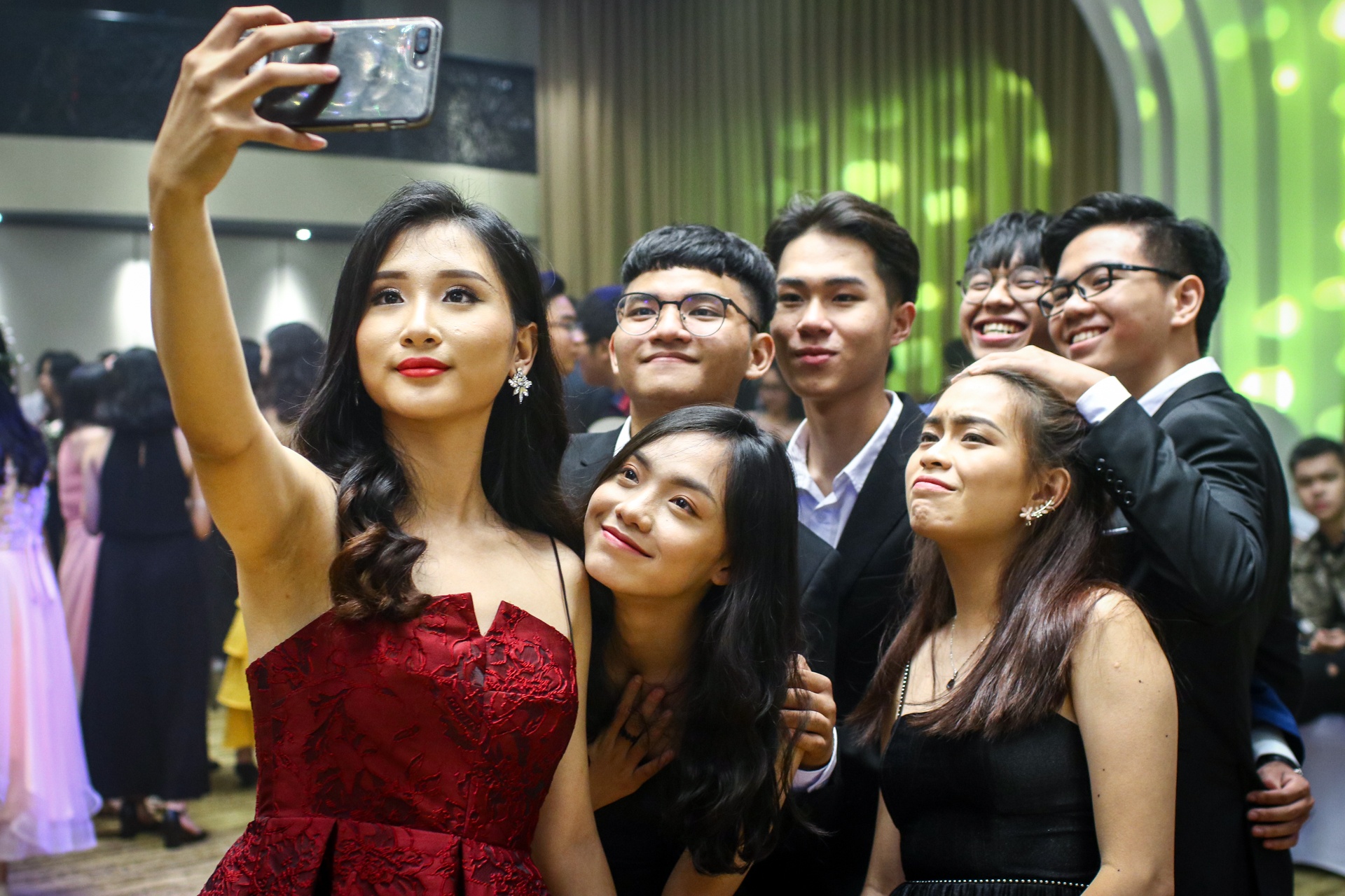 dem chia tay cua hoc sinh truong Trung Vuong anh 10