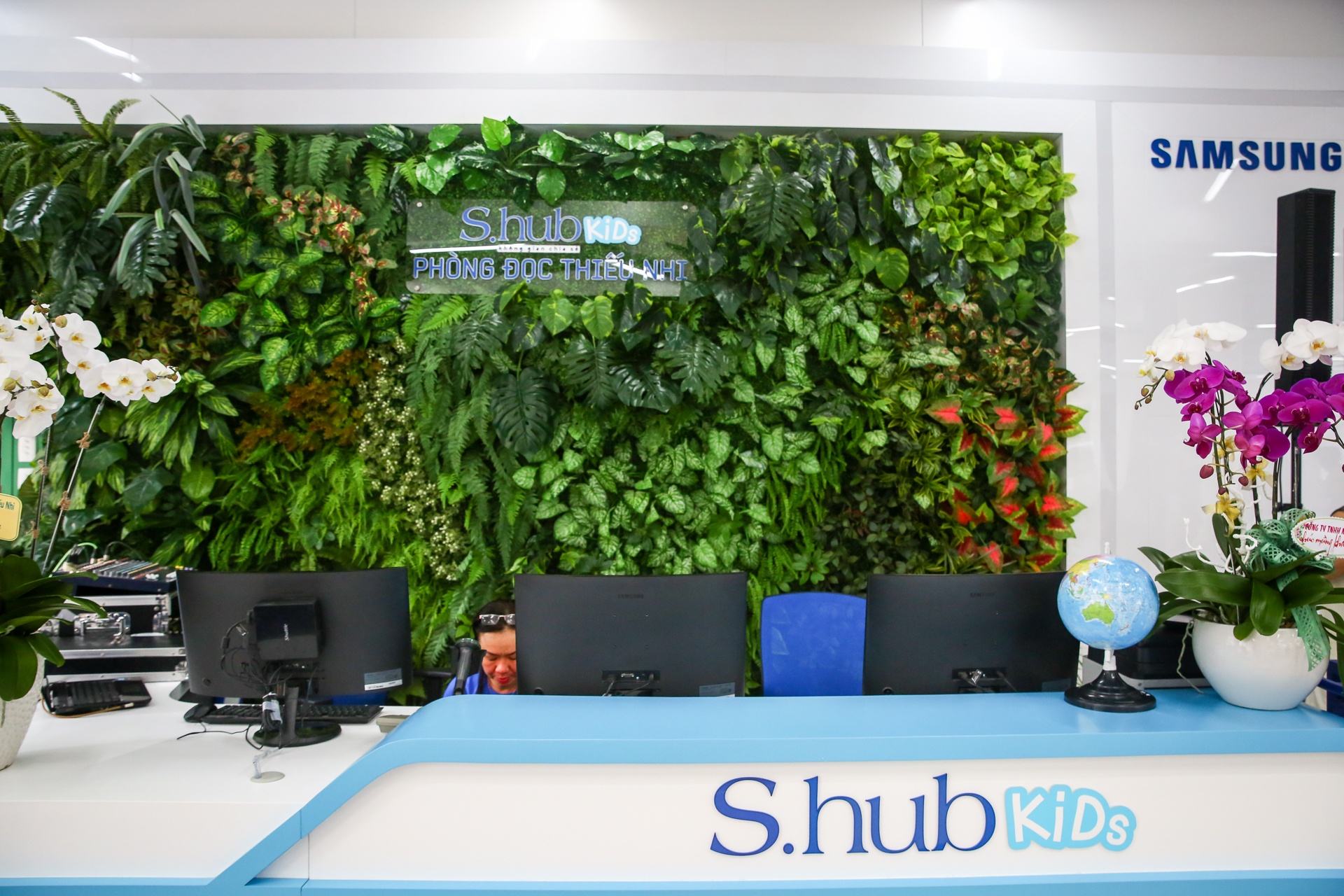 samsung va thu vien khoa hoc tong hop tp.hcm ra mat phong doc thieu nhi anh 1