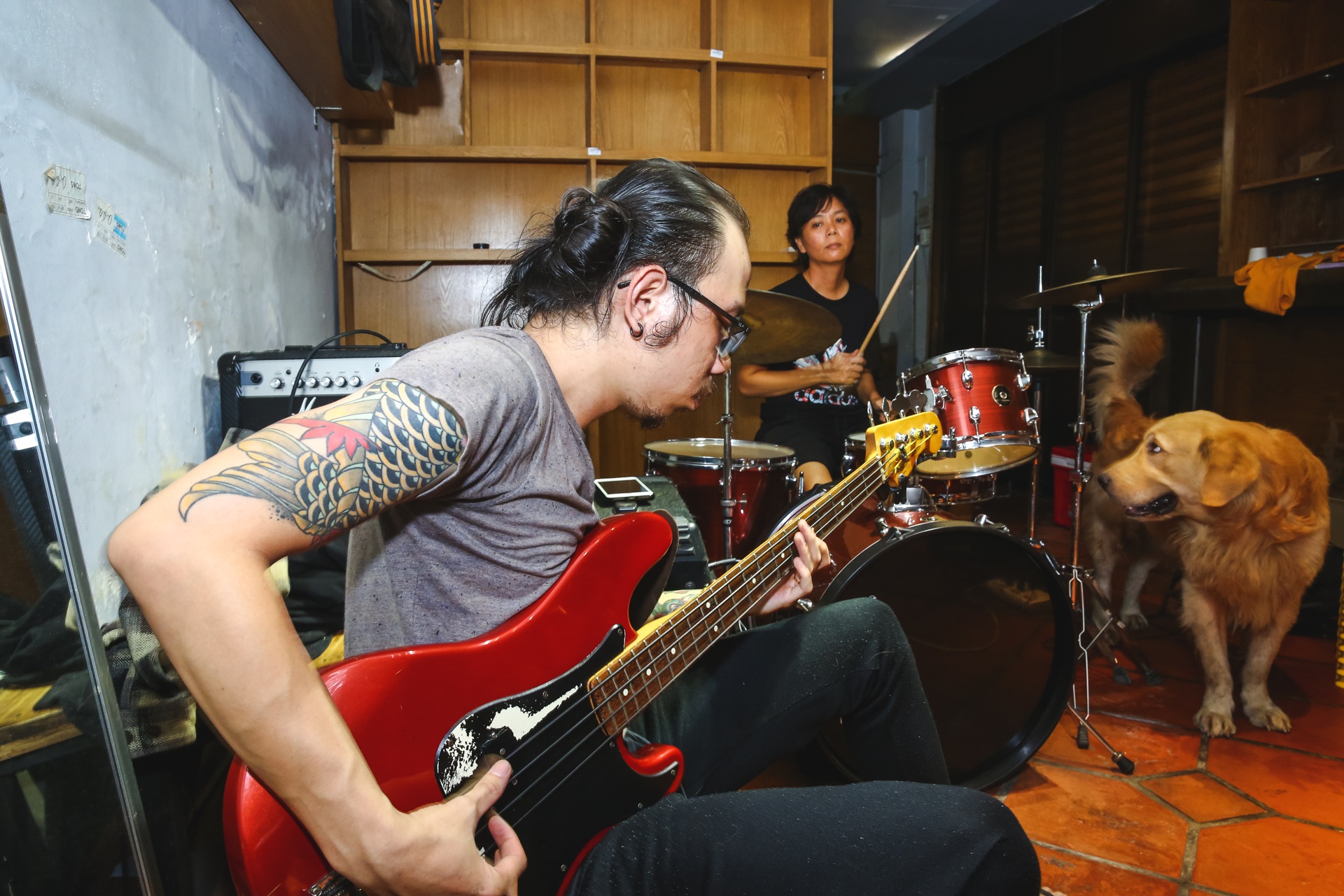 thay giao tieng Anh theo duoi dam me rap anh 18