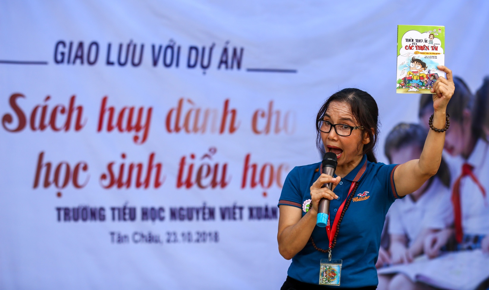 du an mang sach hay den voi hoc sinh tieu hoc cua 4 co giao day van anh 1