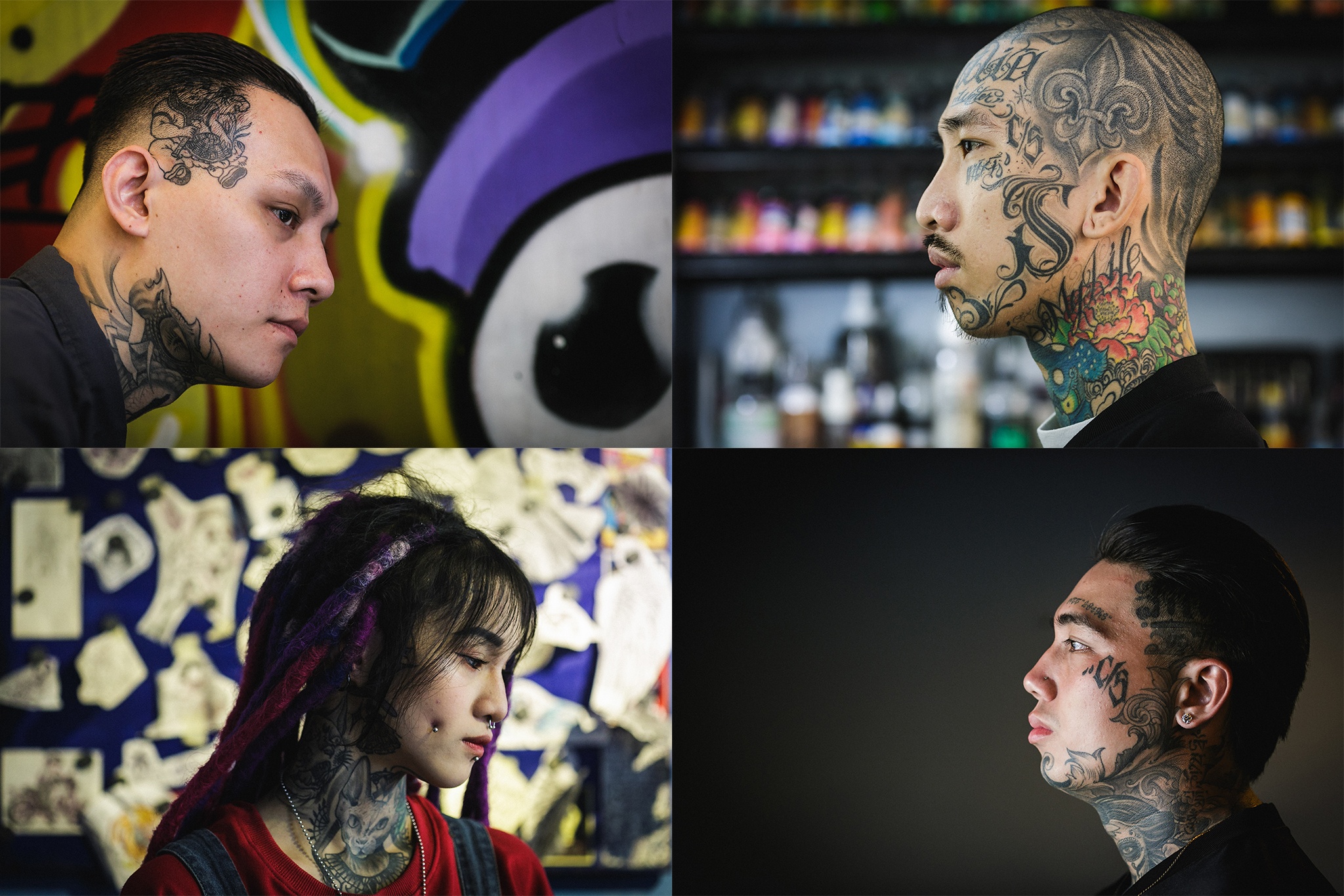 phia sau hinh xam tren mat nguoi tre Sai Gon anh 2