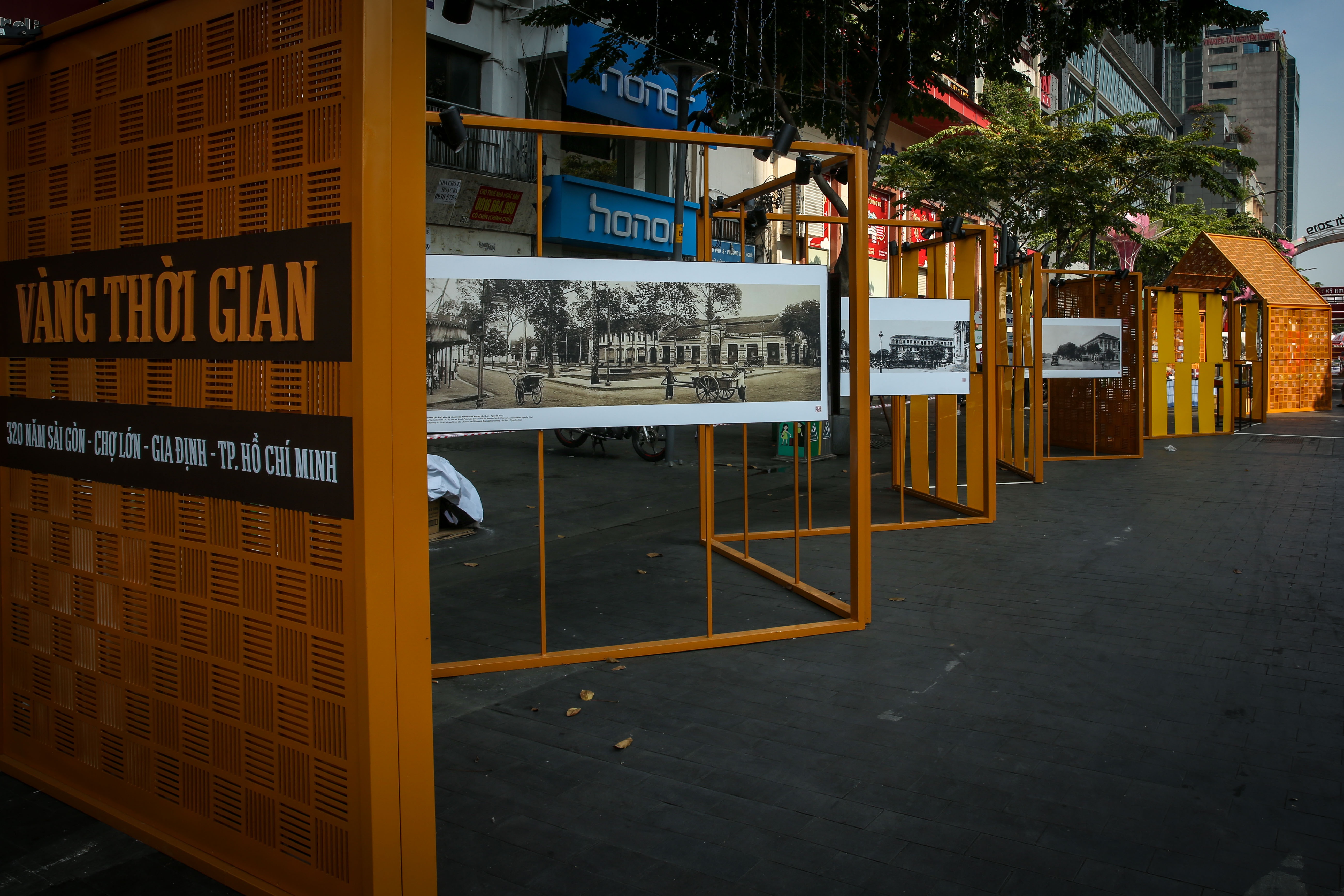 le hoi sach ruc ro sac mau o duong hoa Nguyen Hue anh 9