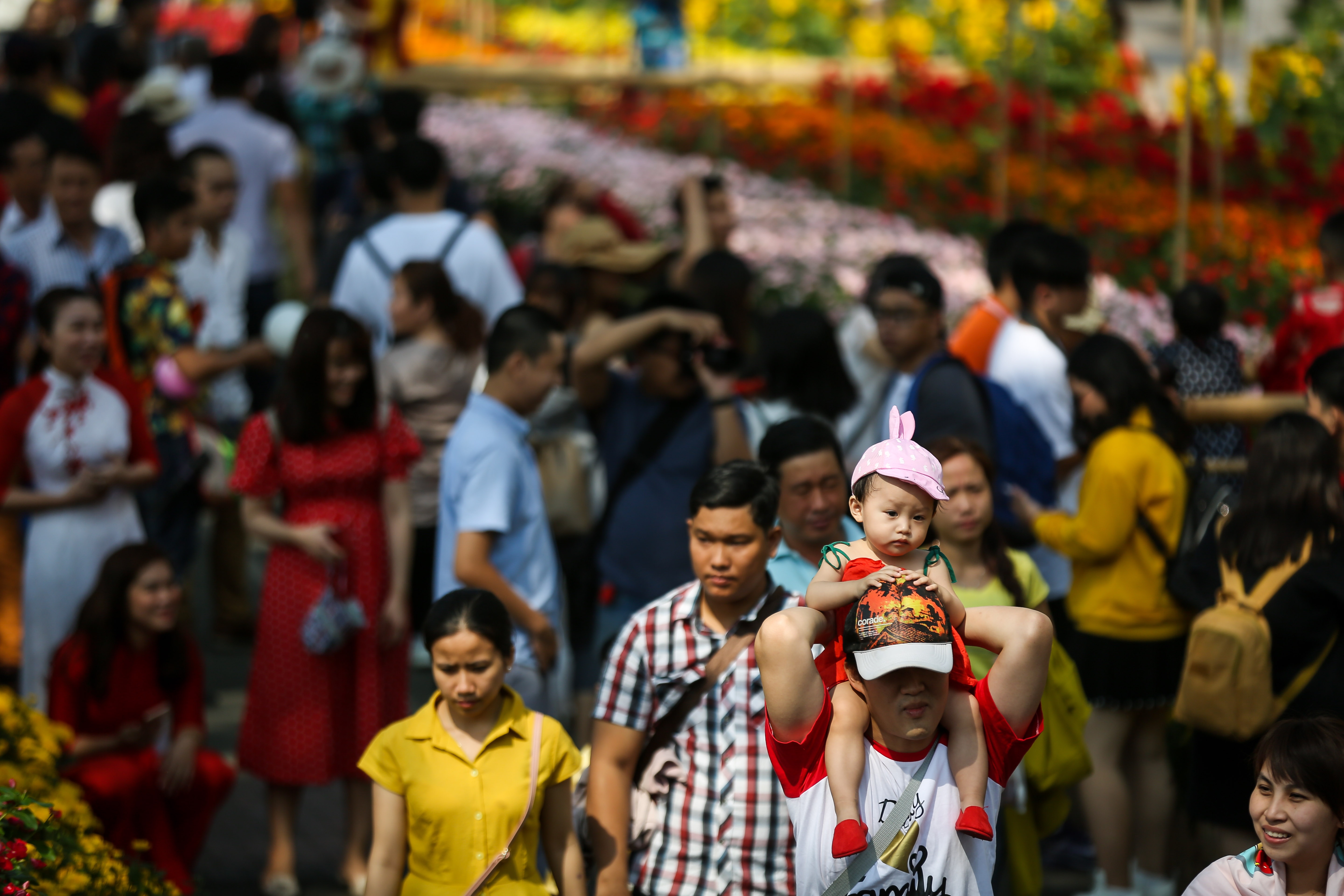 xo day o hoi hoa xuan Phu My Hung anh 5