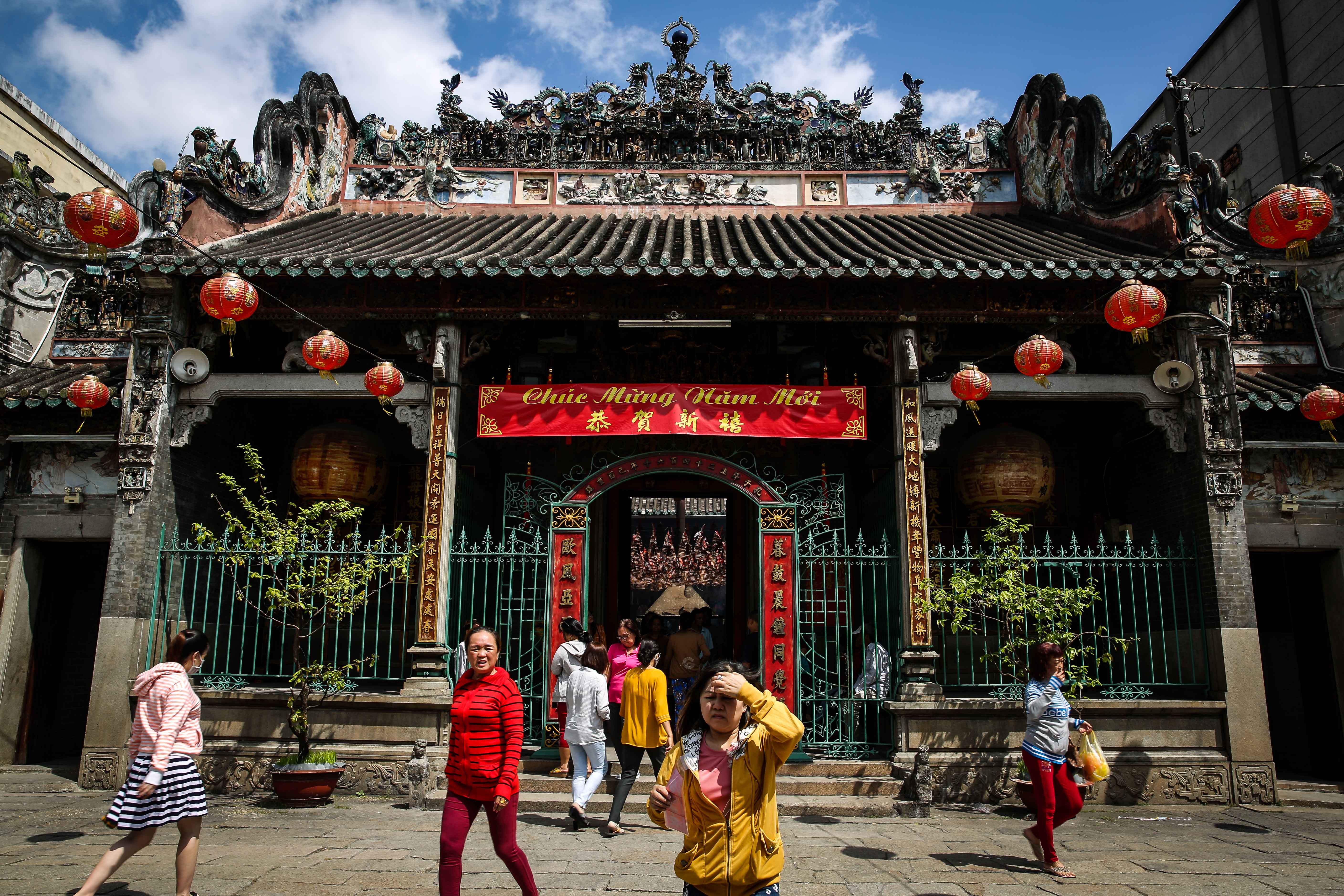 chua Ba Sai Gon Tet Nguyen tieu anh 1