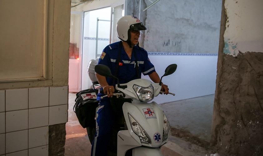 Nhung chiec xe may cap cuu dau tien o Sai Gon hinh anh