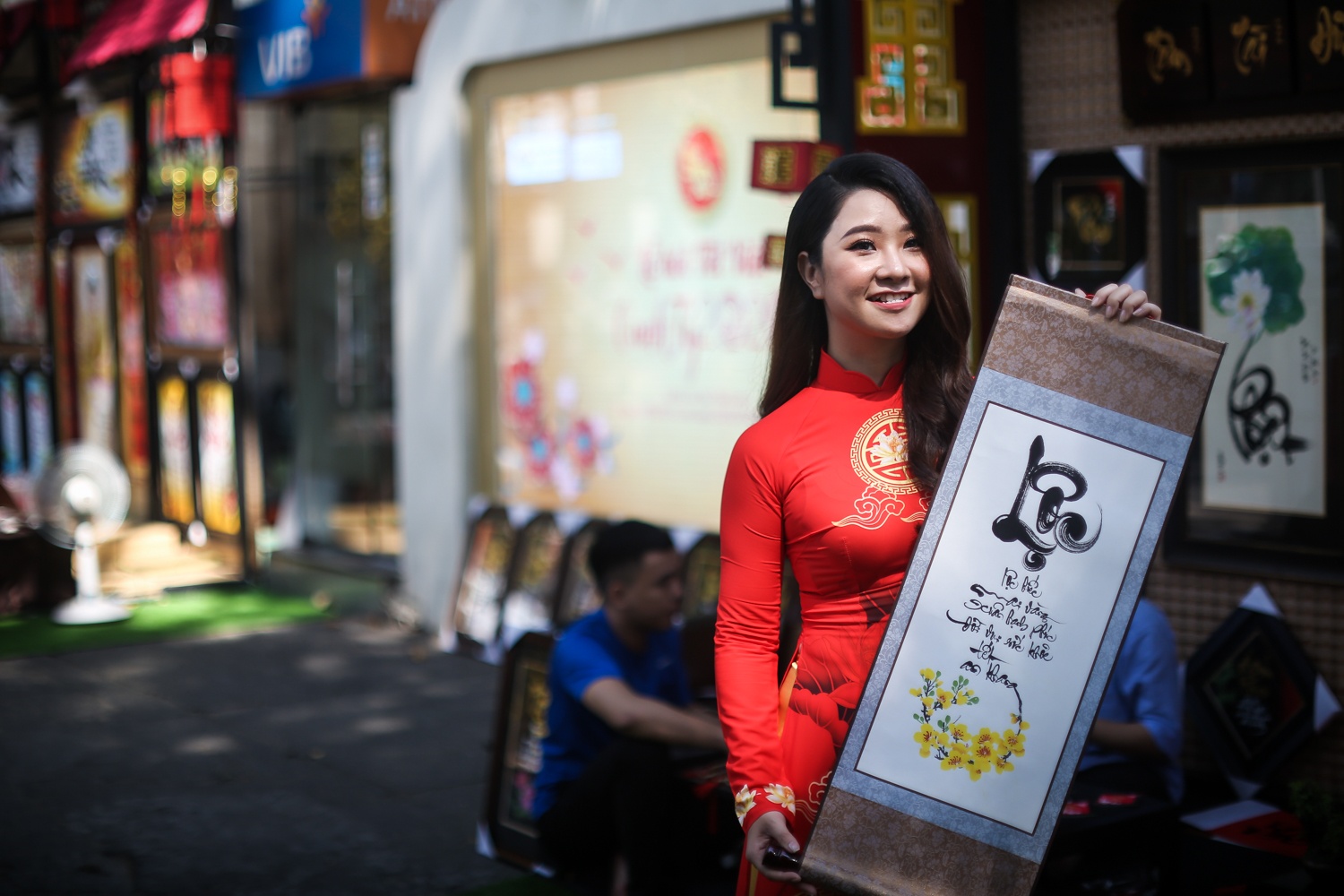 duong mai,  pho ong do,  tet,  tet 2019 anh 10