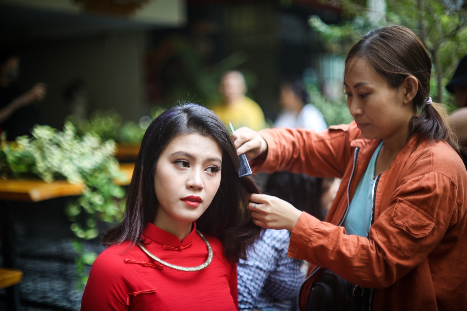 duong mai,  pho ong do,  tet,  tet 2019 anh 7