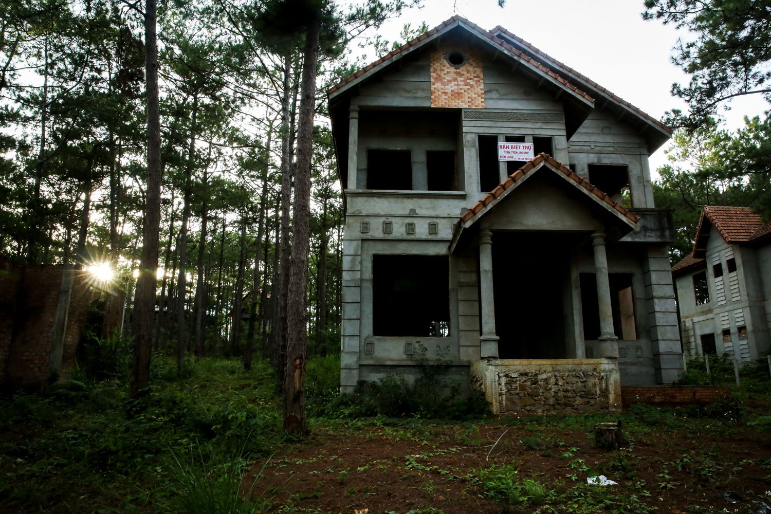 biet thu mang den,  mang den,  biet thu,  biet thu 1000m2,  mua ban biet thu anh 3