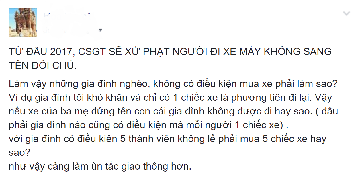 phat xe may khong chinh chu anh 2