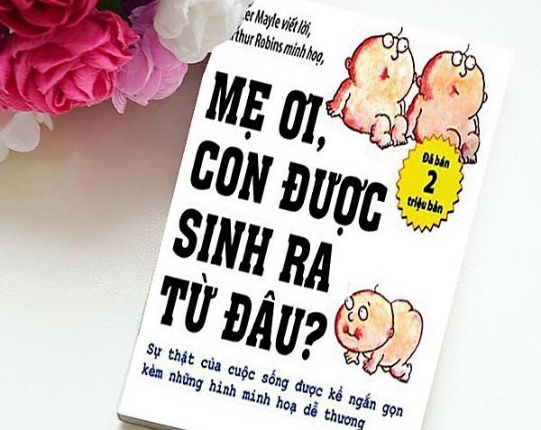 cuon sach Me oi,  con duoc sinh ra tu dau? anh 1