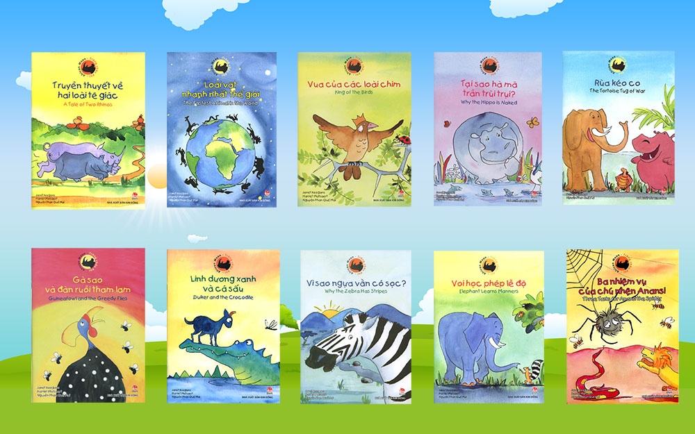 truyen tranh song ngu cho be anh 3