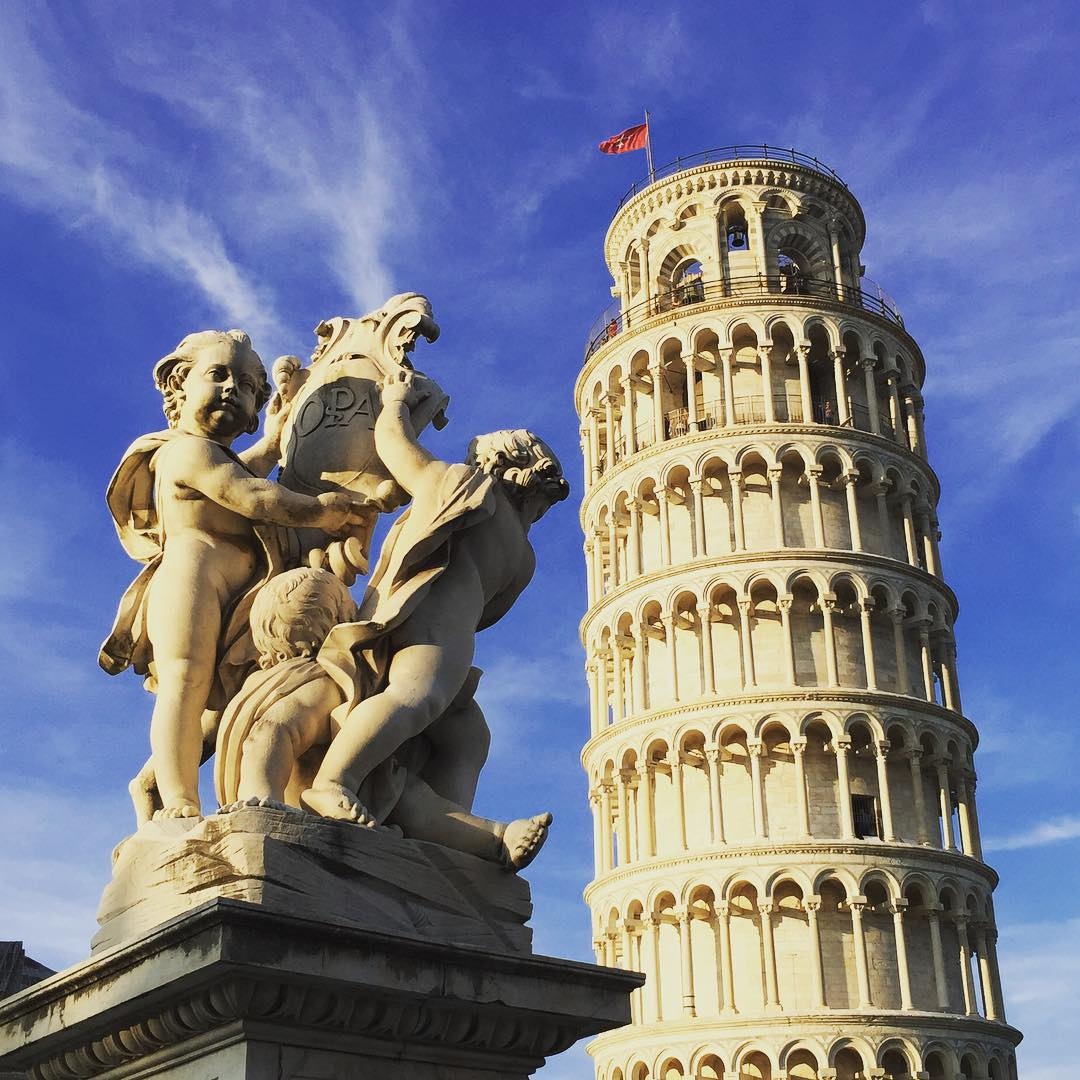 vì sao tháp pisa nghiêng ảnh 1 vi sao thap pisa nghieng anh 1
