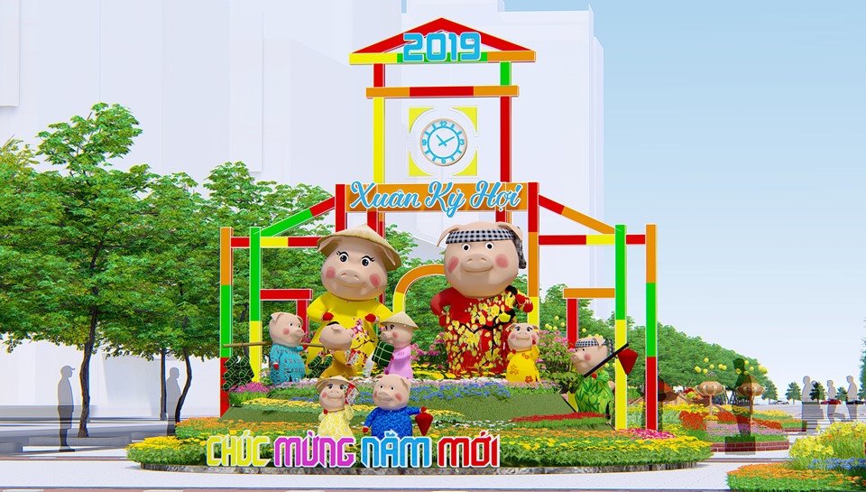 duong hoa Nguyen Hue to chuc lan dau nam nao anh 1