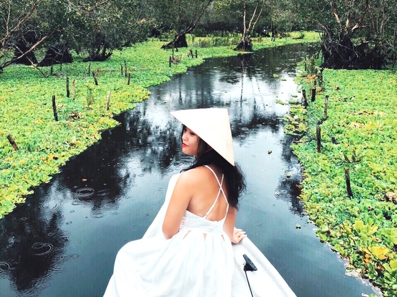 #Justgo: Dao mot vong mien Tay, ngam canh dep binh di nhu tranh ve hinh anh