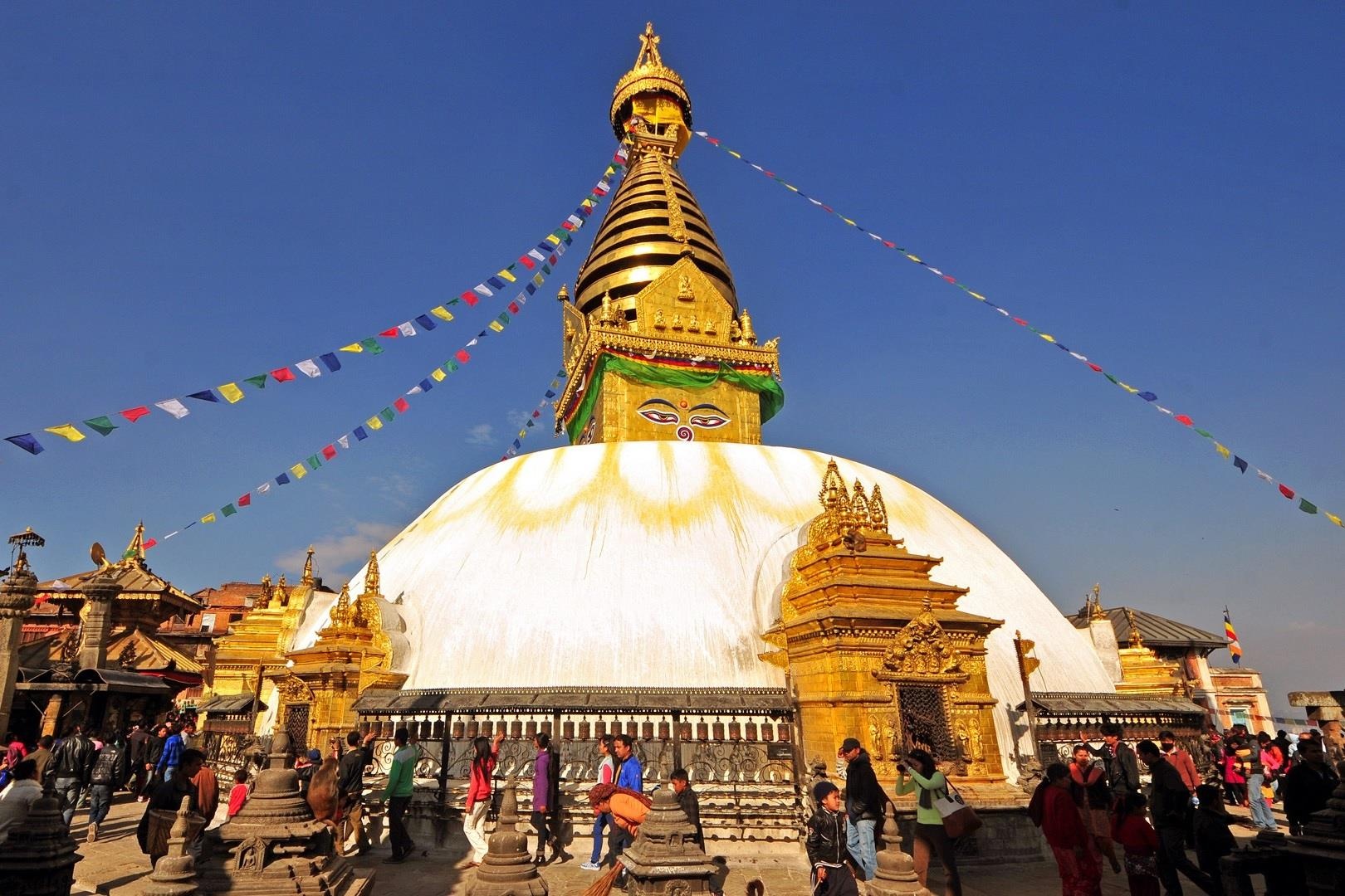 Thung lung Kathmandu linh thieng hut khach hanh huong o Nepal hinh anh