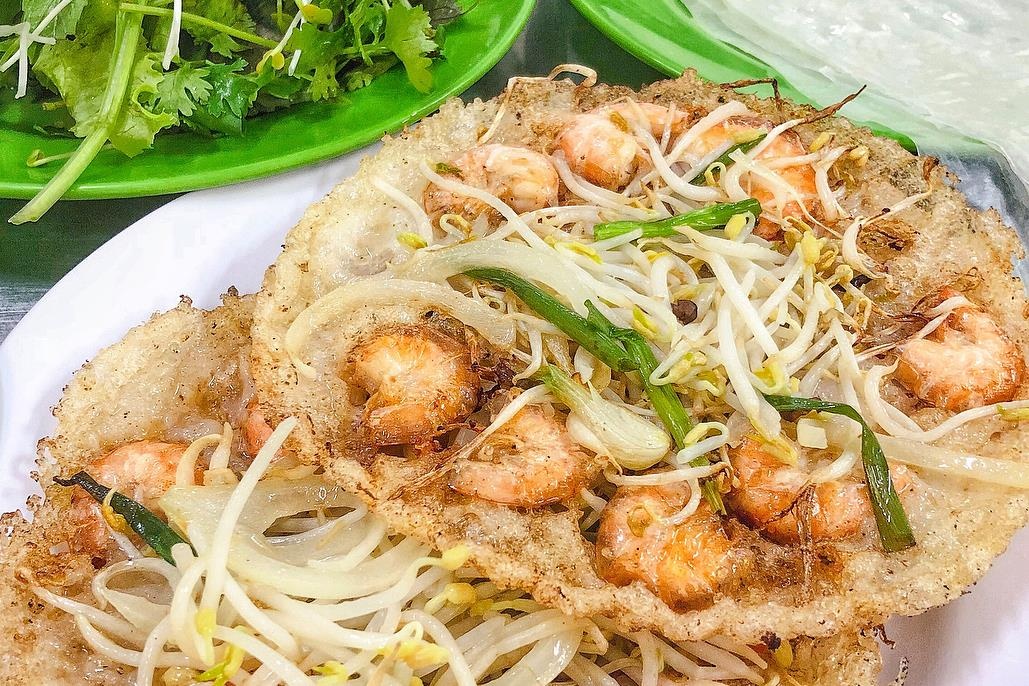 Banh xeo tom nhay la mon ngon o tinh nao? hinh anh