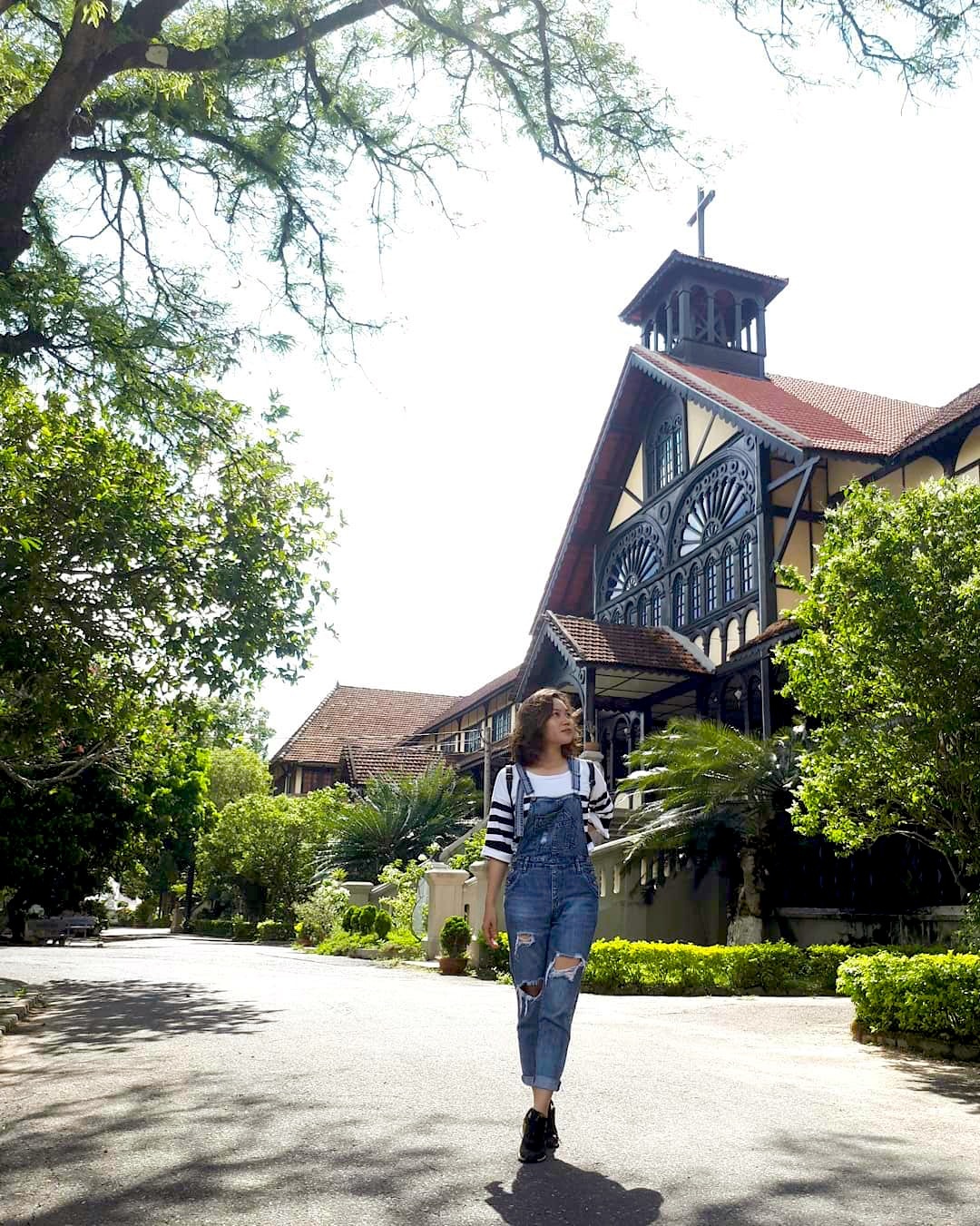 nhà thờ gỗ kon tum ảnh 3 nha tho go kon tum anh 3