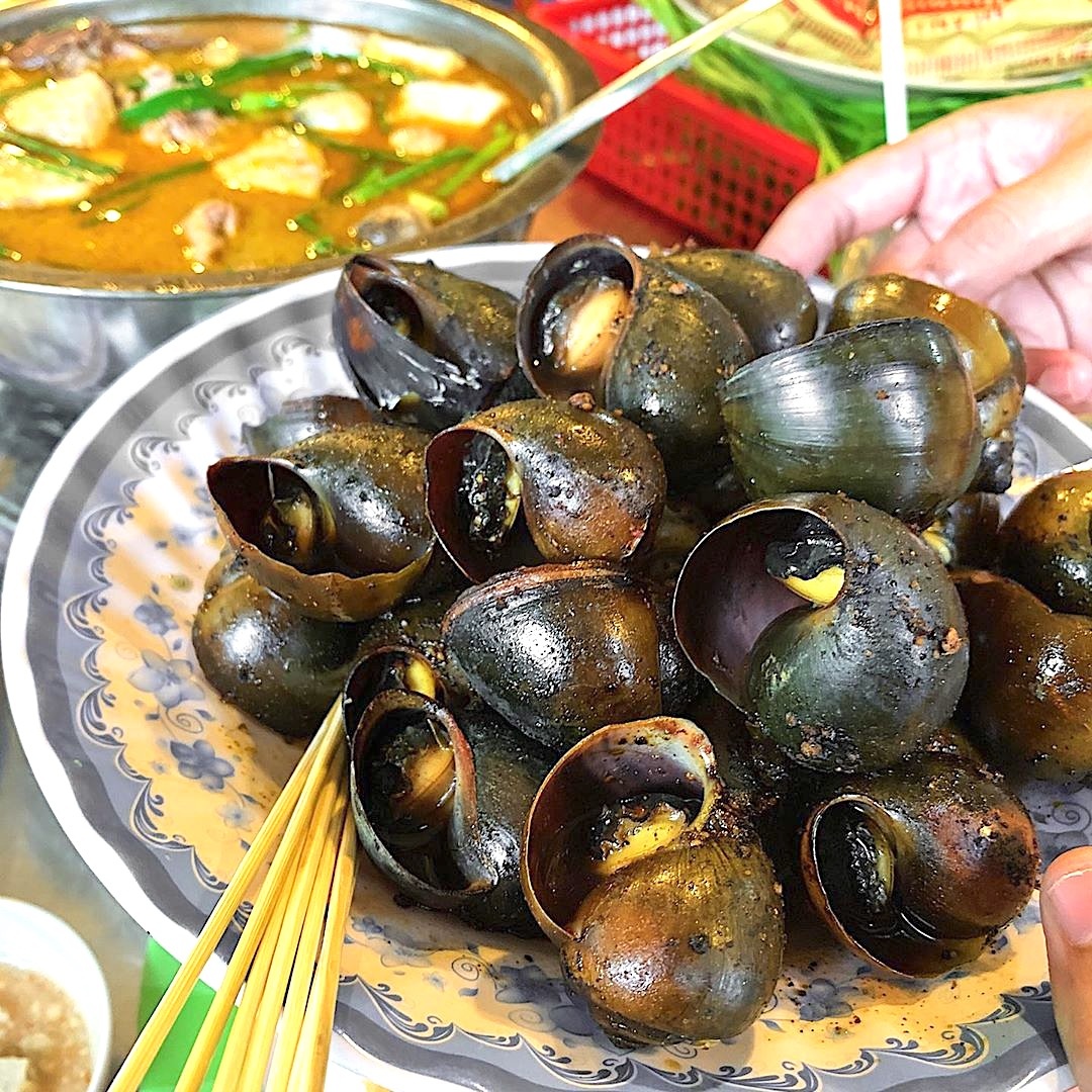 ốc nướng tiêu cần thơ ảnh 1 oc nuong tieu can tho anh 1