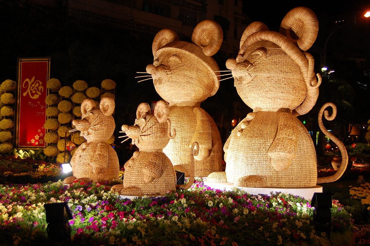 Linh vat chuot o duong hoa Nguyen Hue 12 nam truoc hinh anh