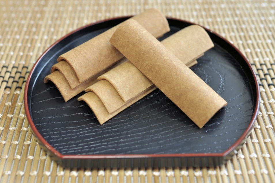 Mon banh Nhat Ban hinh dang nhu nhac cu truyen thong hinh anh