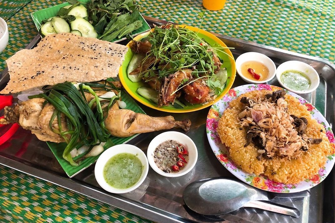 Dac san ga chi co o Quy Nhon hinh anh