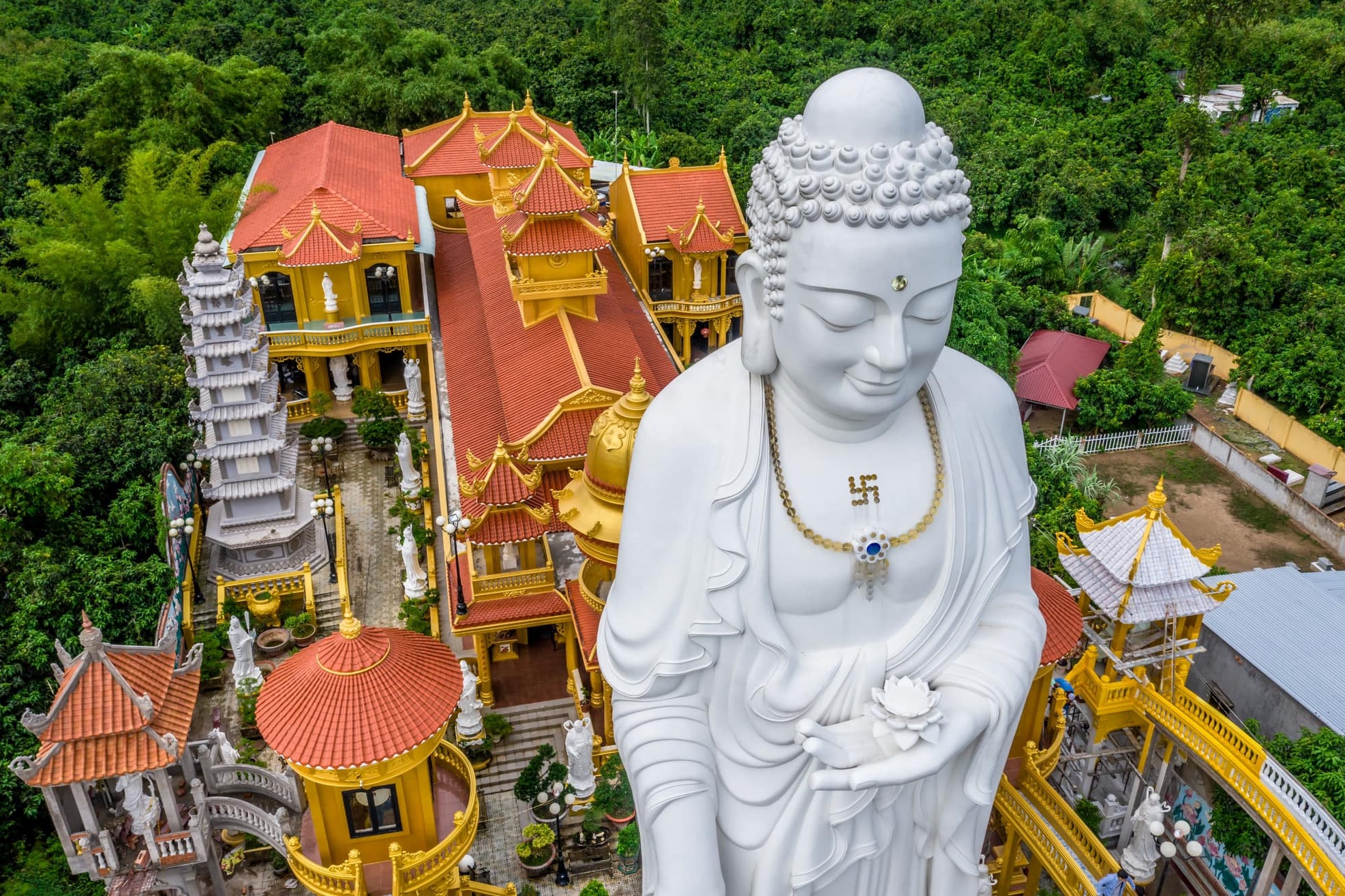 Chua o An Giang co tuong Phat To lon hinh anh