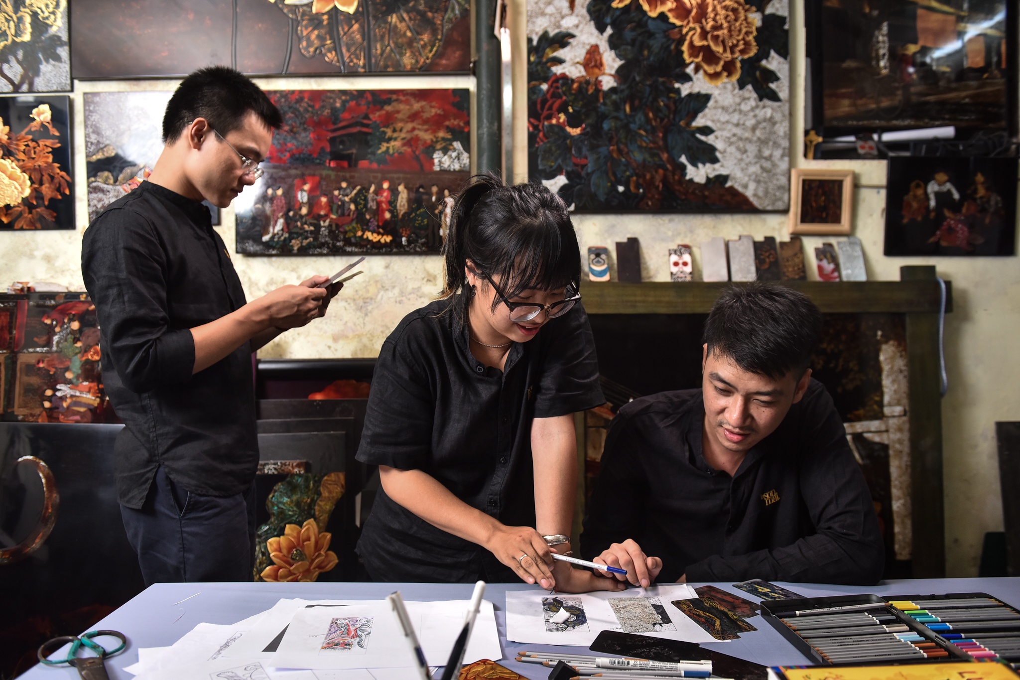 quy trinh lam op son mai doc dao anh 1