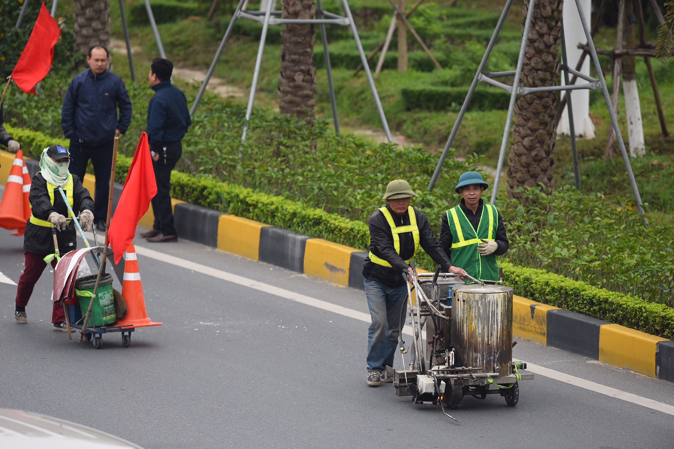 Hà Nội trang hoàng đường phố ảnh 12 Ha Noi trang hoang duong pho anh 12