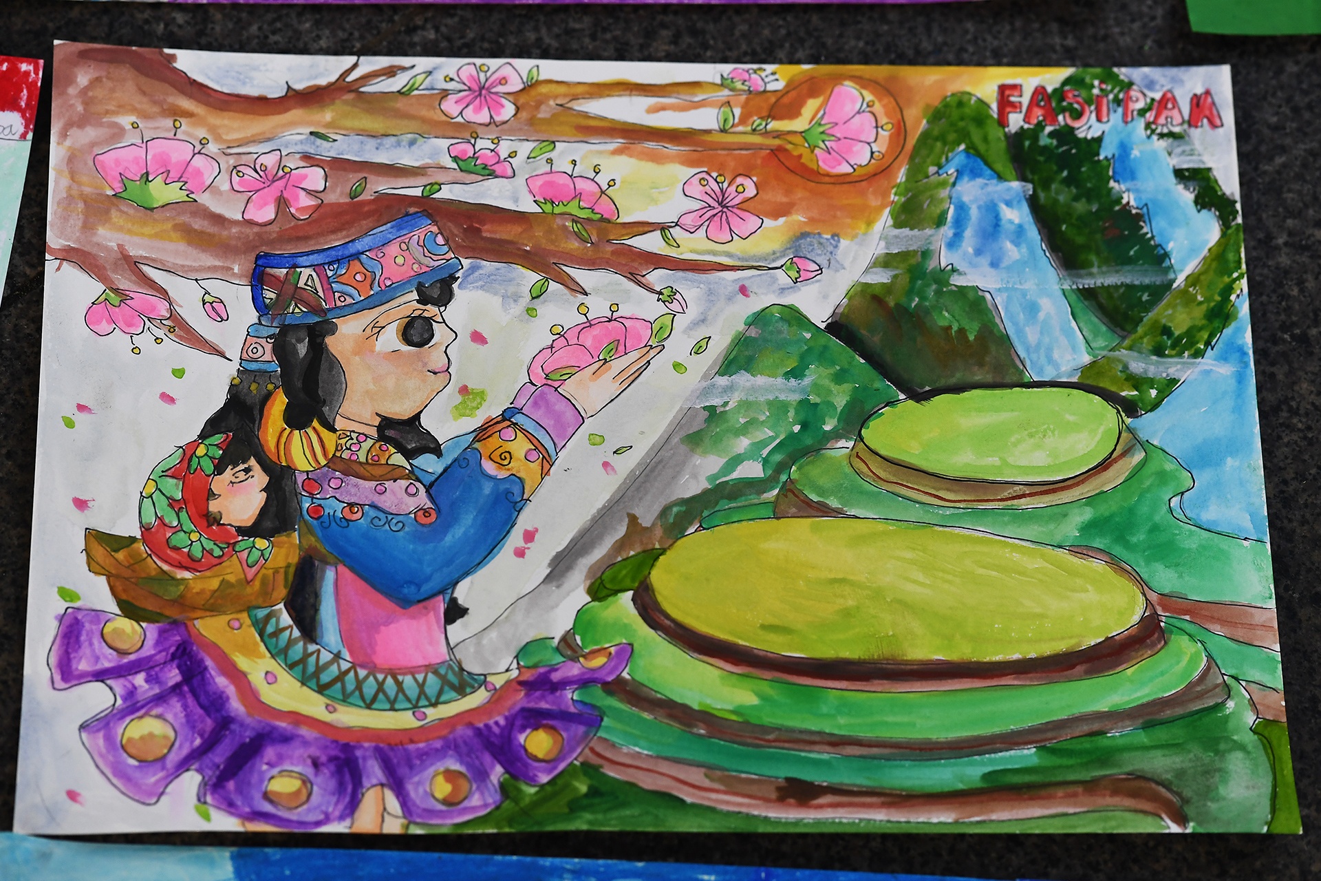 Hoa si nhi ve vung dat trong mo anh 4