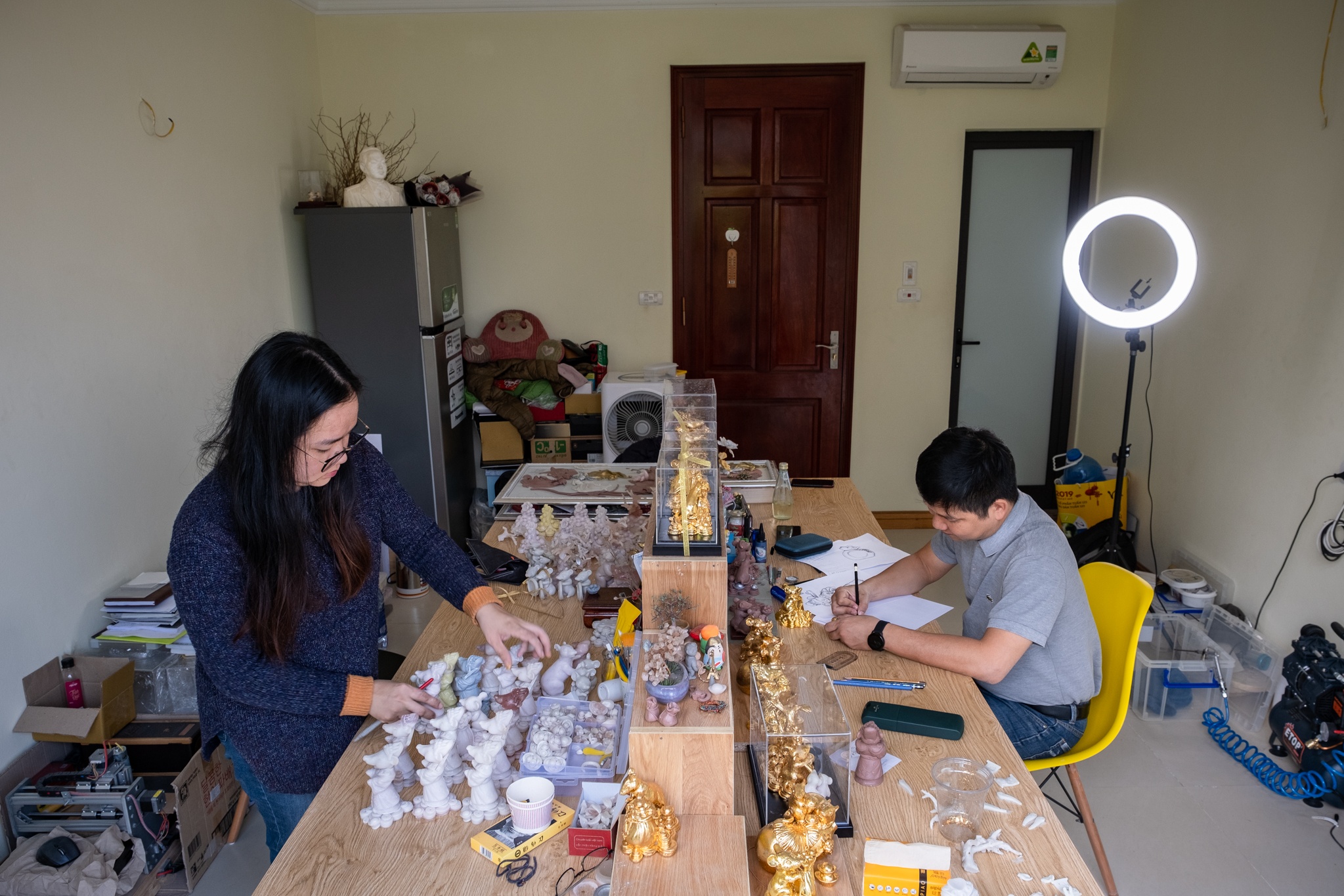 Chuot dat vang thu cong anh 3