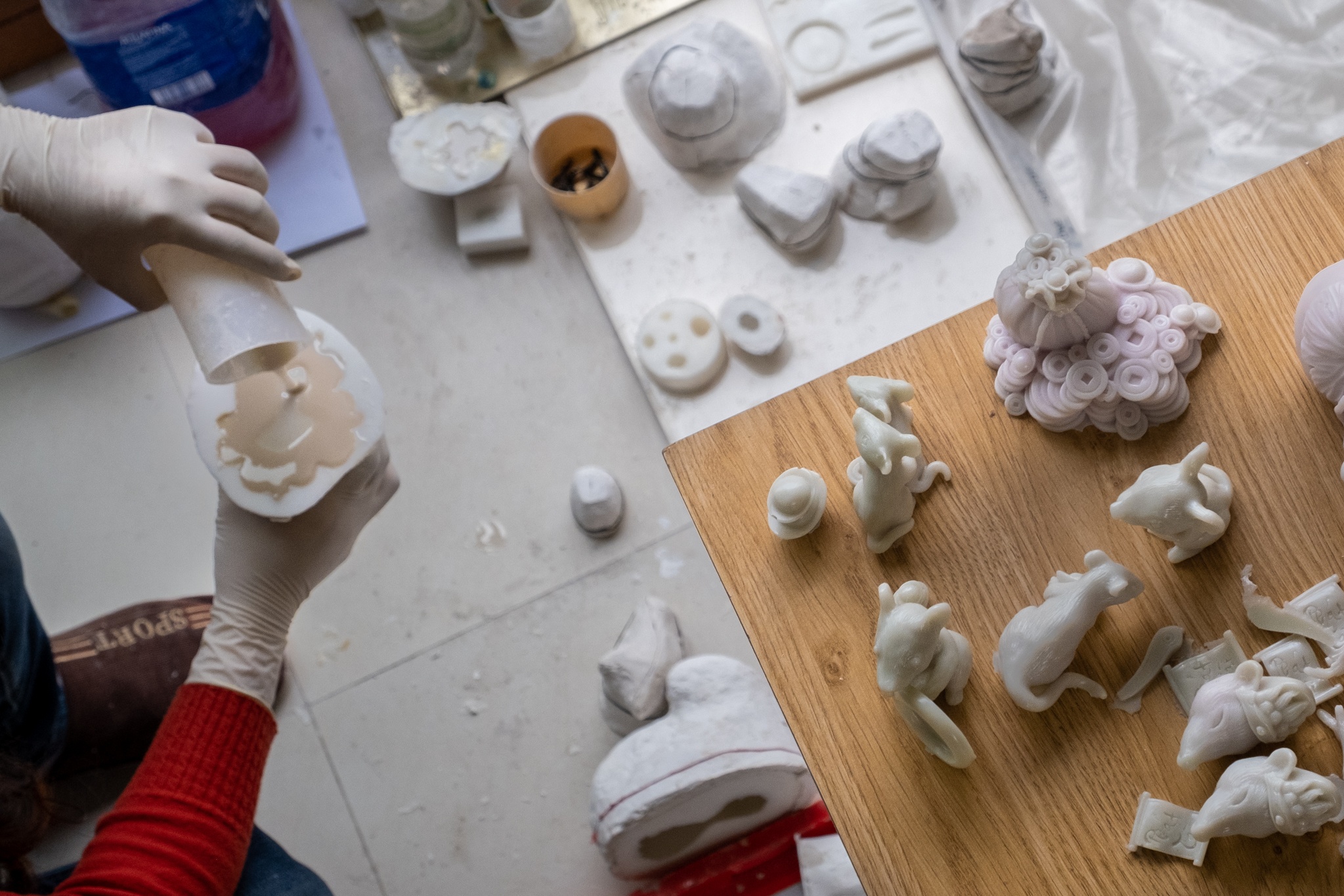 Chuot dat vang thu cong anh 4