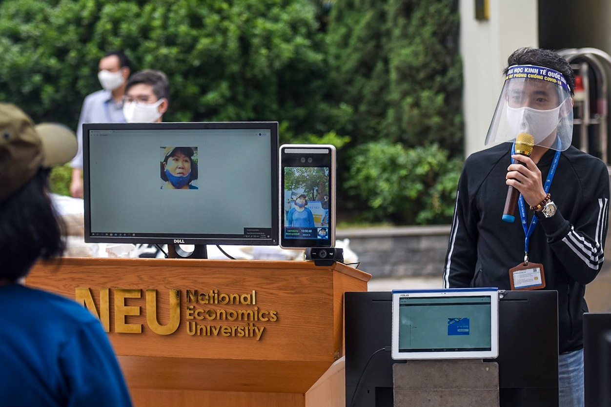 ATM gao dung cong nghe AI nhan dien khuon mat hinh anh