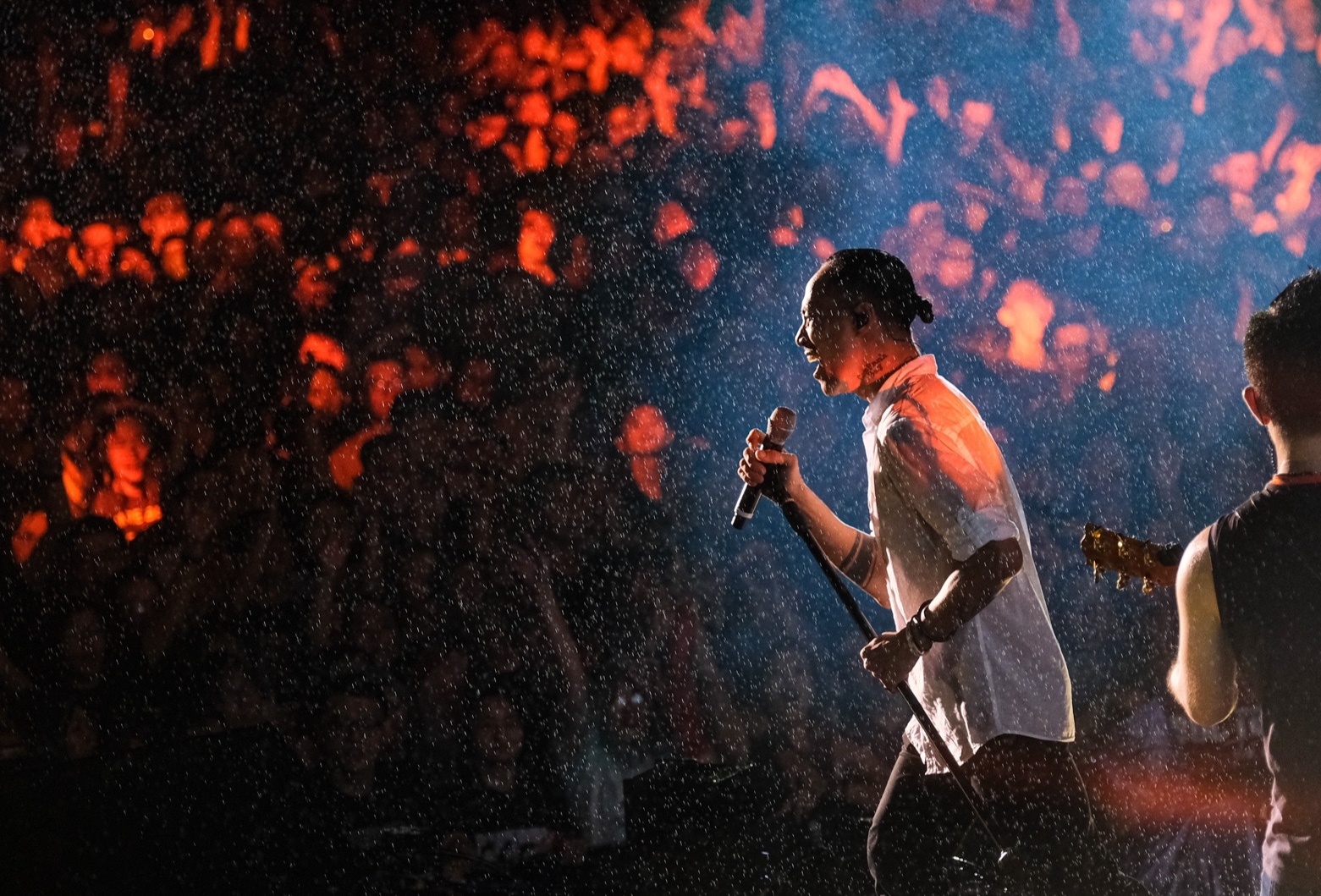 Buc Tuong 'chay' trong mua cung hang nghin khan gia hinh anh