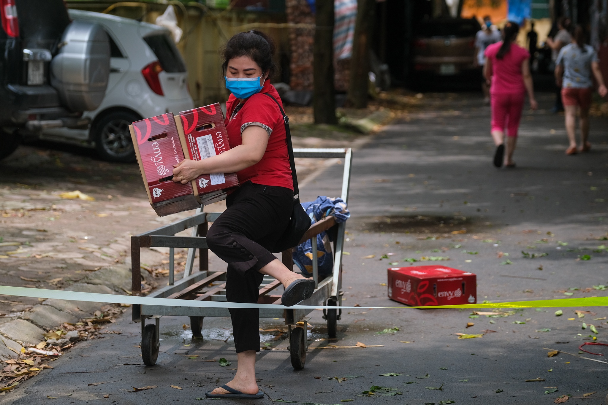 Tieu thuong cho Xanh duoc lay mau xet nghiem Covid-19 anh 6