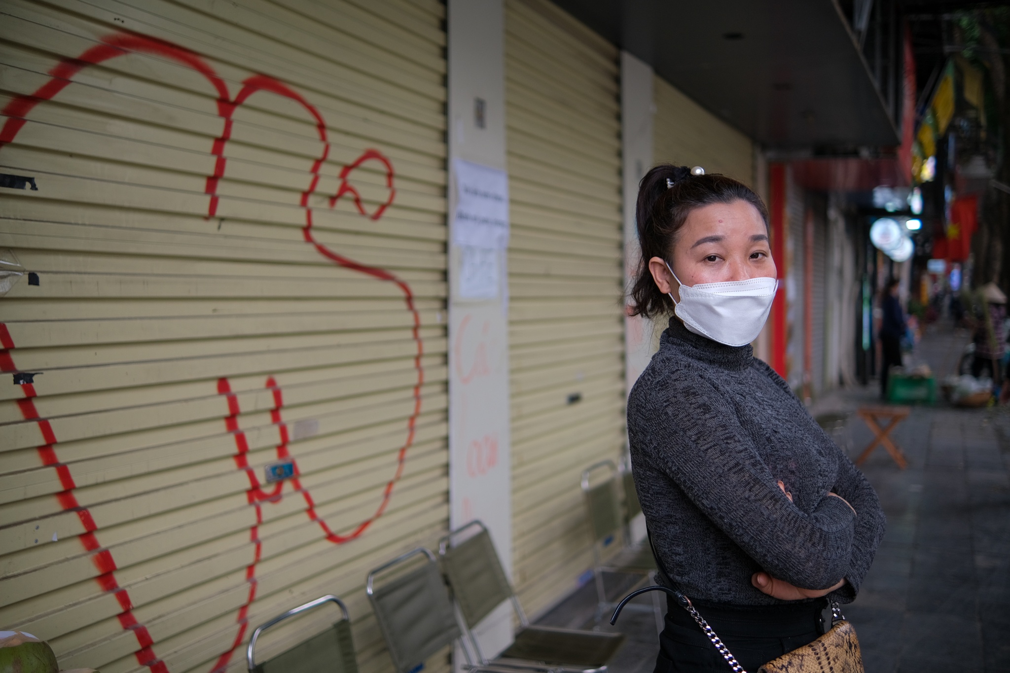 Nguoi Ha Noi dong cua hang khi so ca mac Covid-19 tang ky luc hinh anh