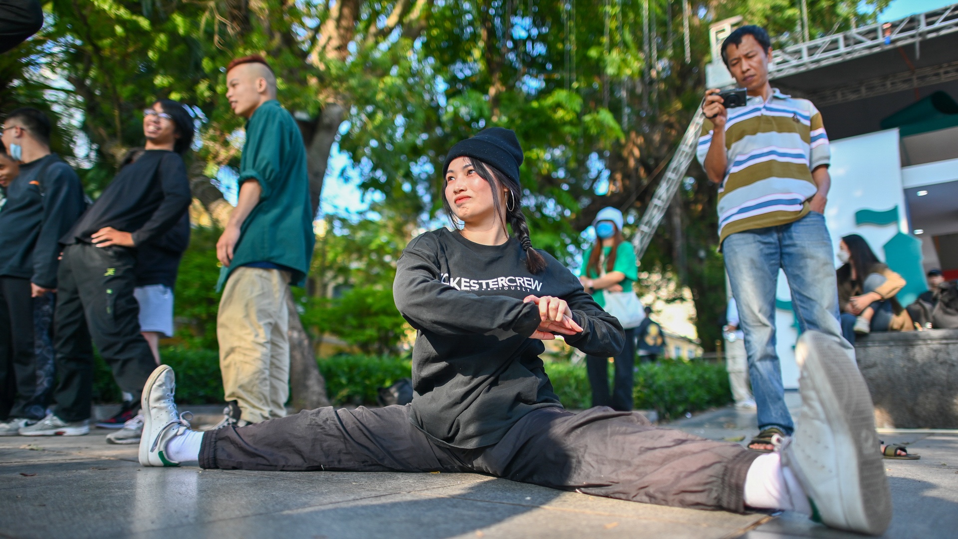 Nu kien truc su nhay Hiphop anh 1