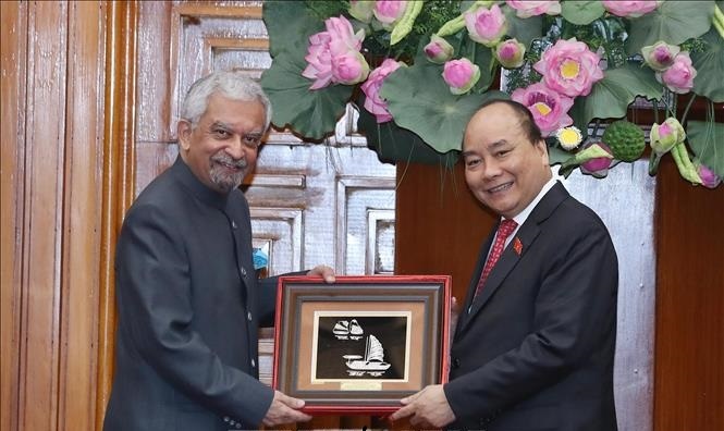 Thu tuong tiep Truong dai dien cac to chuc cua Lien Hop Quoc hinh anh