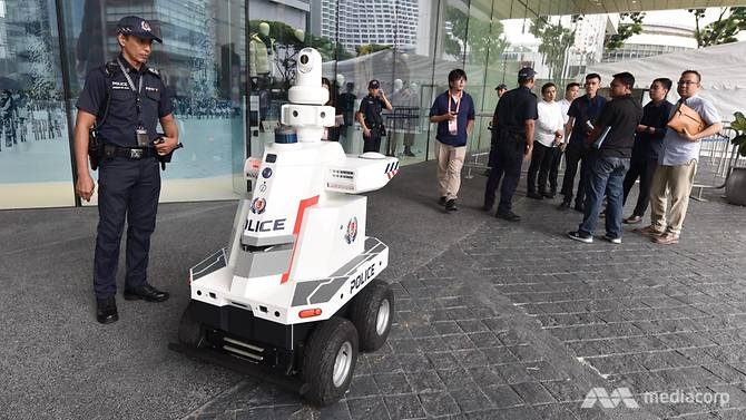 Robot tuan tra hoi nghi ASEAN anh 1
