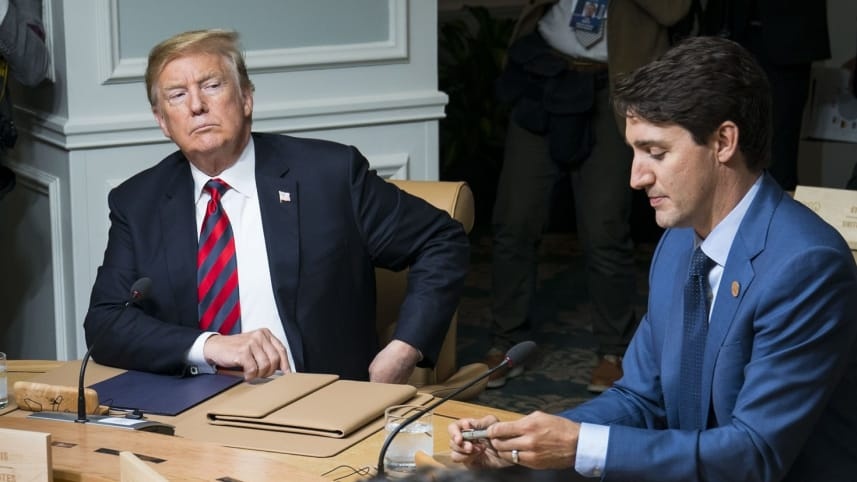 Canada kẹt giữa đối đầu Mỹ Trung ảnh 2 Canada ket giua doi dau My Trung anh 2