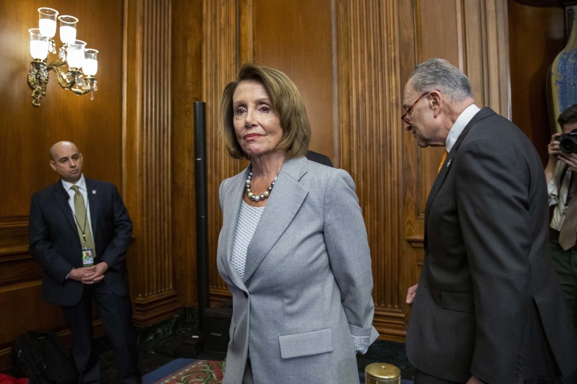 Lãnh đạo Dân chủ đối đầu Tổng thống Trump ảnh 1 Lanh dao Dan chu doi dau Tong thong Trump anh 1