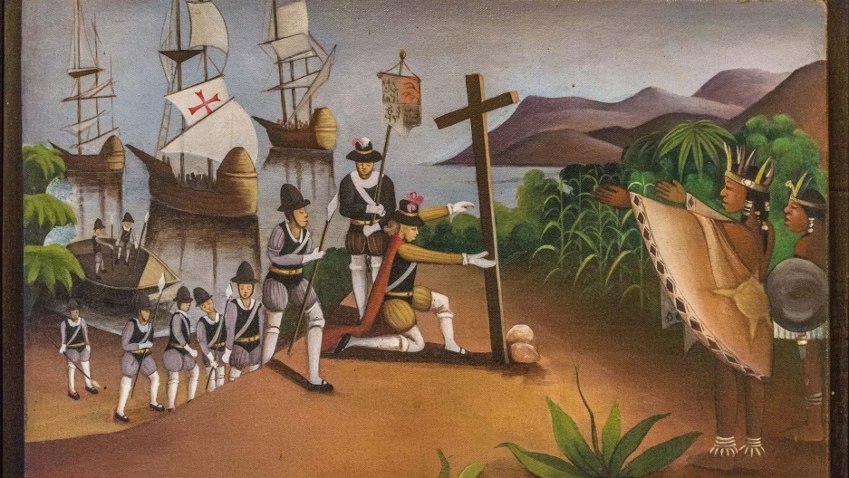 châu Âu xâm chiếm châu Mỹ ảnh 1 chau Au xam chiem chau My anh 1