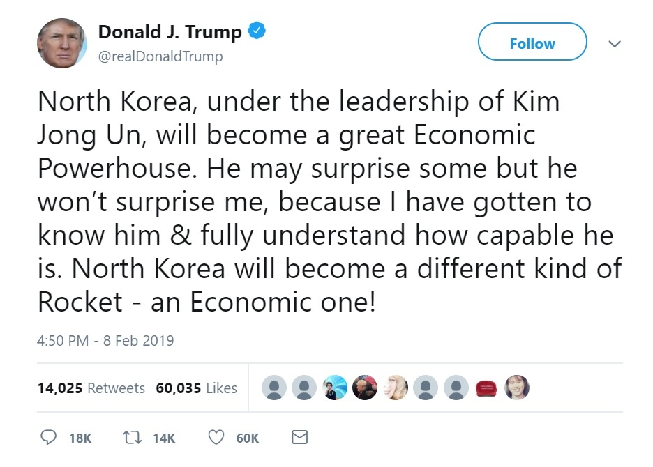 cuộc gặp Kim - Trump lần 2 ảnh 1 cuoc gap Kim - Trump lan 2 anh 1