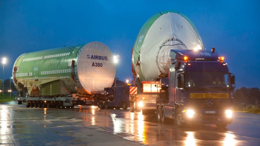 qua trinh lap rap may bay airbus a380 anh 9